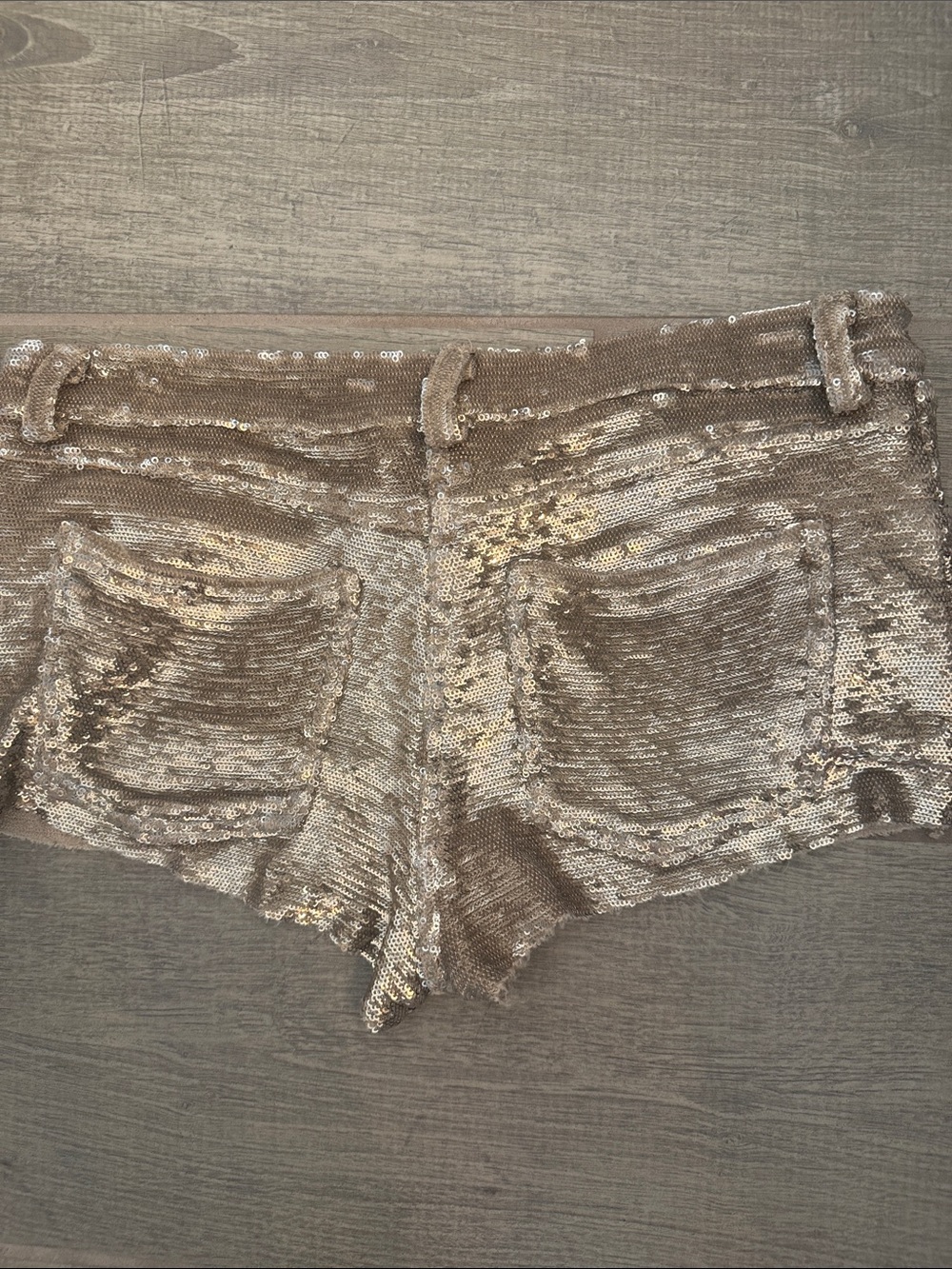 IRO Metallic Sequin Shorts - Gold Sequins 🔥🔥🔥US size 4 - Picture 5 of 13
